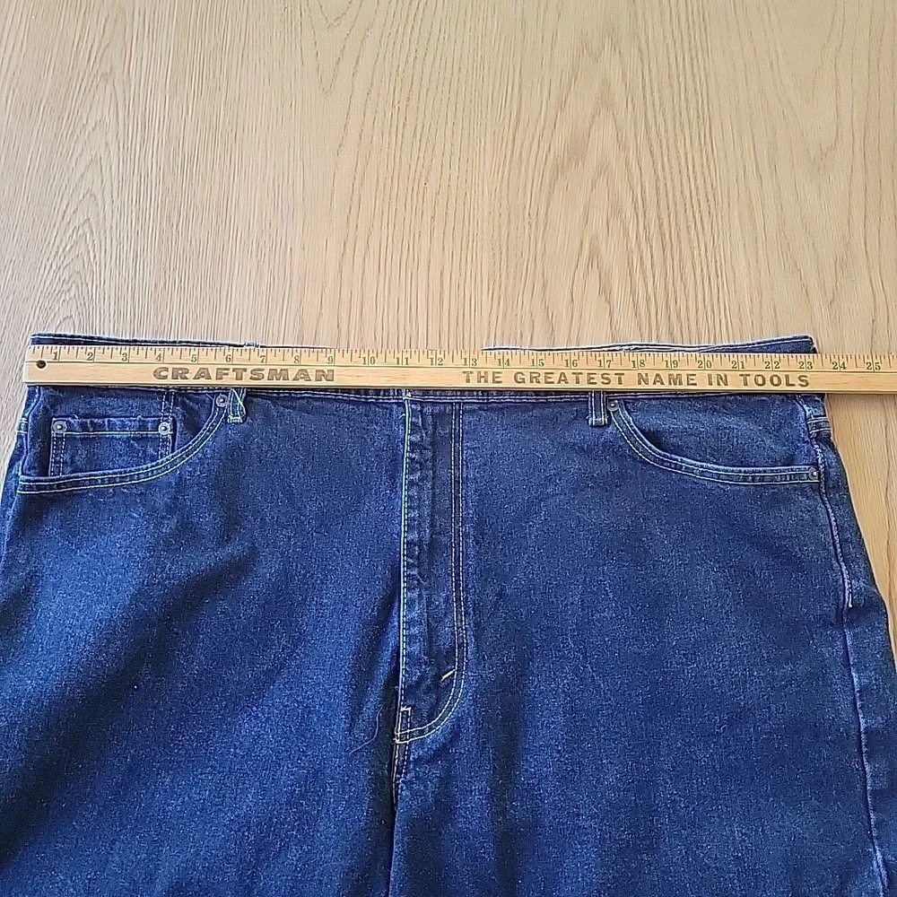 Levi's 550 Jeans Mens 48x34 Relaxed Fit‎ Straight Leg Casual Dark Wash Classic